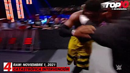 Top 10 Mejores Momentos de RAW: WWE Top 10, Nov 1, 2021