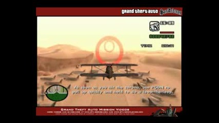 Gta San Andreas Pilot School 8 - Loop - the - loop