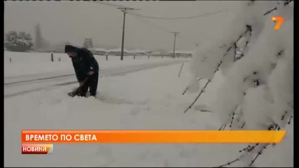 Аномалии във времето по света