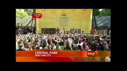 Green Day - American Idiot + Interview (live on Good Morning America 05.22.2009) 