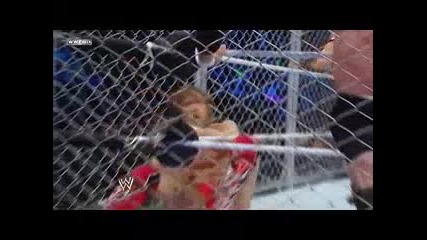 Wwe Разбиване 23.8.2013г. - [ част 8 ] Wade Barret срешу Daniel Bryan мач в клетка