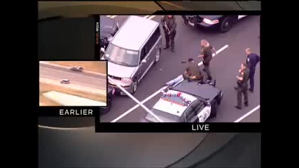 Crazy Orange County Police Pursuit