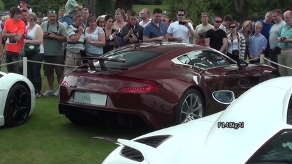 Красота Aston Martin One-77 Sound