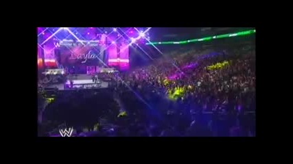 Layla,kaitlyn & Tamina Snuka vs Eve Torres,natalya & Beth Phoenix