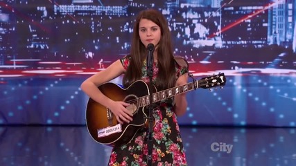 14 годишно момиче пее страхотно песен посветена на баща си!