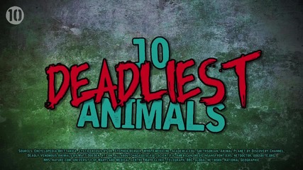 10-те най-смъртоносни животни