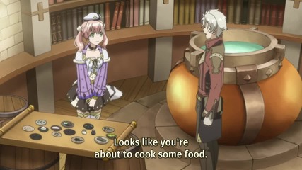 Escha & Logy no Atelier Tasogare no Sora no Renkinjutsushi Episode 4