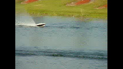 Boat Playing In The Water 2