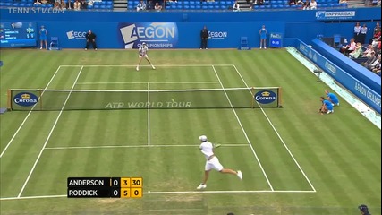 Roddick vs Anderson - Queen's 2011