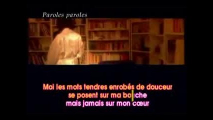 Dalida Feat Alain Delon - Paroles Paroles