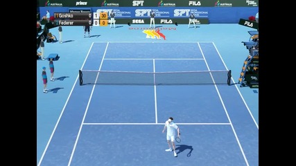 Virtua Tennis 2009 Gameplay (my person) 