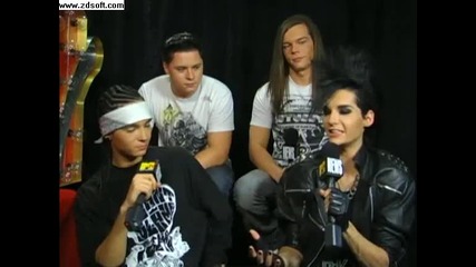 Екслузивно! Girlfriends? Tokio Hotel Interview in Nyc 10.20.09 Part 5 Mtv 