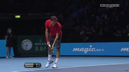 Roger Federer - Novak Djokovic (hd) 2010 