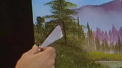 S03 Радостта на живописта с Bob Ross E12 - скрито езеро ღобучение в рисуване, живописღ