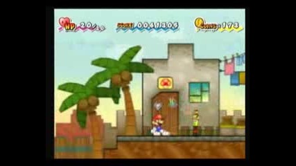 Super Paper Mario - Walkthrough - Chapter 1 - 2 Part 2 