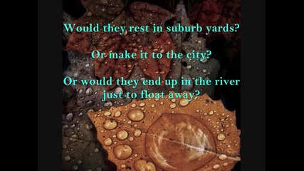 Sea Wolf - Leaves in the River ( lyrics )