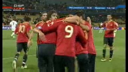 New Zealand 0 - 2 Spain Torres