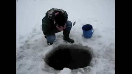 как да си хванем риба през зимата 