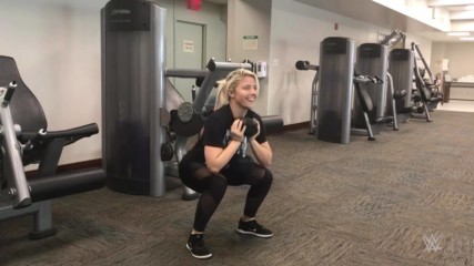 Alexa Bliss sculpts her "Goddess" physique in cardio and strength workout: SummerSlam Diary