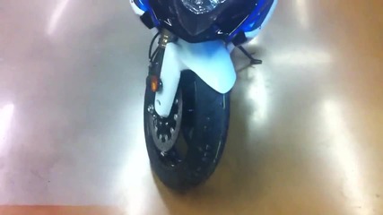 2010 Suzuki Gsx - R1000 Blue White