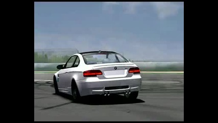 Bmw M3 Challenge - burnout 