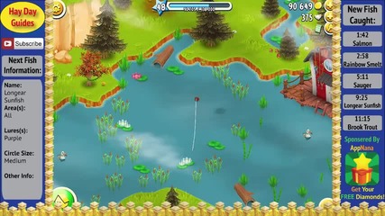Catching the all Fish Part 4 - Let's Play Hay Day