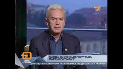 Волен Сидеров гостува в предаването "гореща точка" по Tv7 ( 20.12.2011 ))
