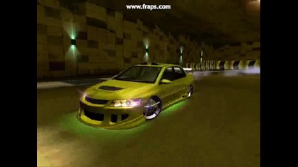 Nfsu2 Drift with Evo Viii