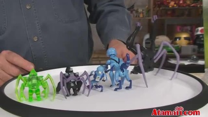 Ben 10 Toys Ultimate Spidermonkey Action Figure Review Unboxing