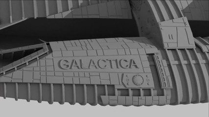 Battlestar Galactica 3d test