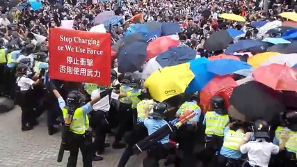 Чадърената революция в Хонг Конг (the Umbrella Revolution)