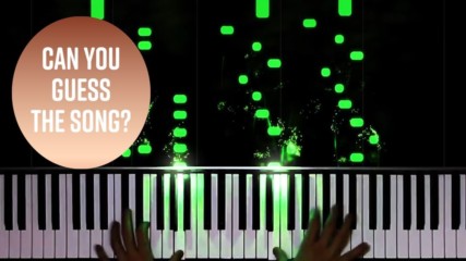 The visual pianist: Here are 3 hints to guess the song