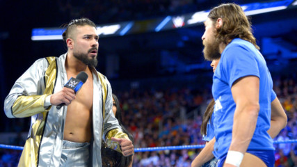 Andrade "Cien" Almas challenges Daniel Bryan: SmackDown LIVE, Aug. 28, 2018