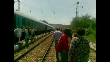 Пожар във влака Пловдив - София след Вакарел