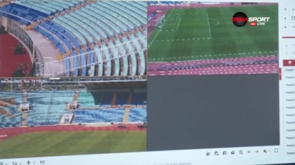 Нови инсталирани камери на стадион "Васил Левски" следят за сигурността
