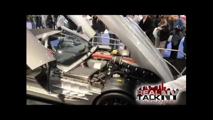 The Mercedes Benz SLR McLaren 722 S