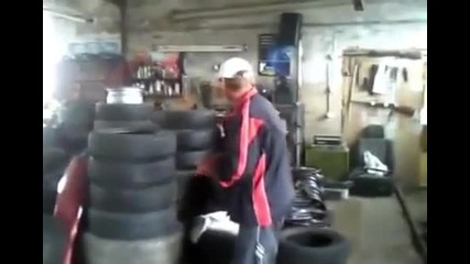 Пиян Руснак тества Airbag