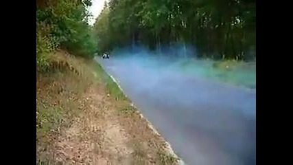 Astra Gsi 16v c20xe burnout