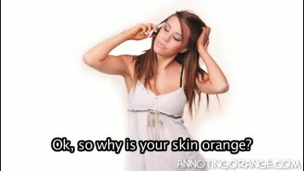 Annoying Orange /tanning salon!