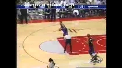 Vince Carter vs Yao Ming 