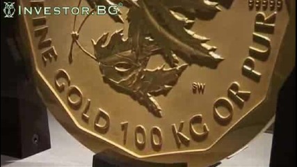 Продава се: Златна монета с номинал 1 млн. долара 