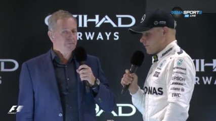 Щастливият Ботас с първи думи след победата в Гран при на Абу Даби