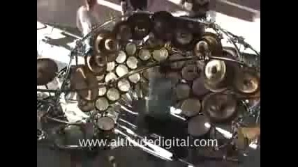 The Biggest Drum Set Known to Man 