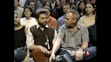 Late World with Zach 02 - Fat Boy Slim, Janeane Garofalo & Rufus Wainwright