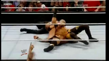 Christian reverses Randy Orton's Punt Kick into the Spear