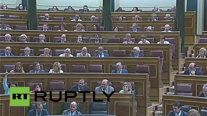 Spain: MPs back third Greek bailout in Madrid