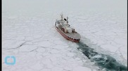 As Snowfall Records are Set, Ferry Gets Stuck in Sea Ice Off Nova Scotia
