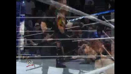 Alberto Del Rio срещу R-truth + Rvd напада Del Rio с стол и му грабва титлата - Wwe Sm 27.09.2013