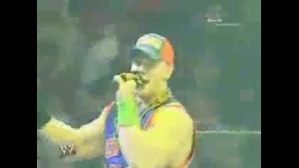 Wwe Wrestlemania 20 John Cena Rapping On The Big Show