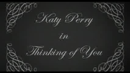 Katy Perry - Thinking Of You [official Vevo Video]